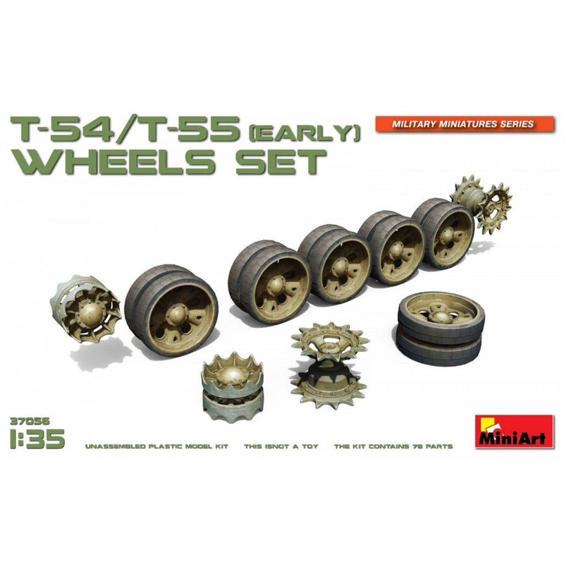 1/35 T-54, T-55 [Early] Wheels Set