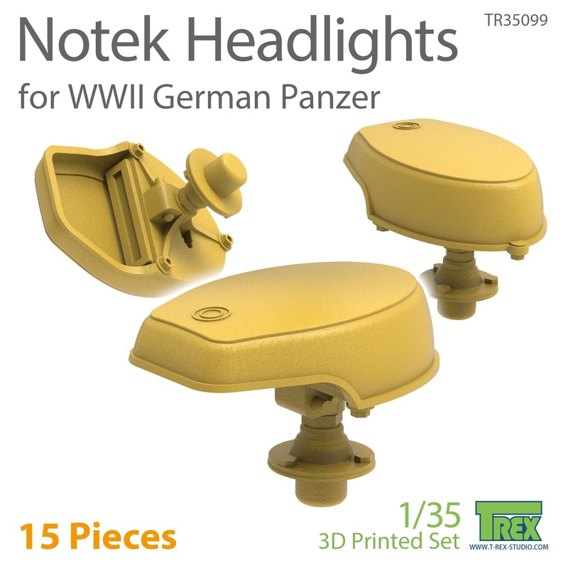 1/35 WW.II German Military Vehicle Notek Light Set