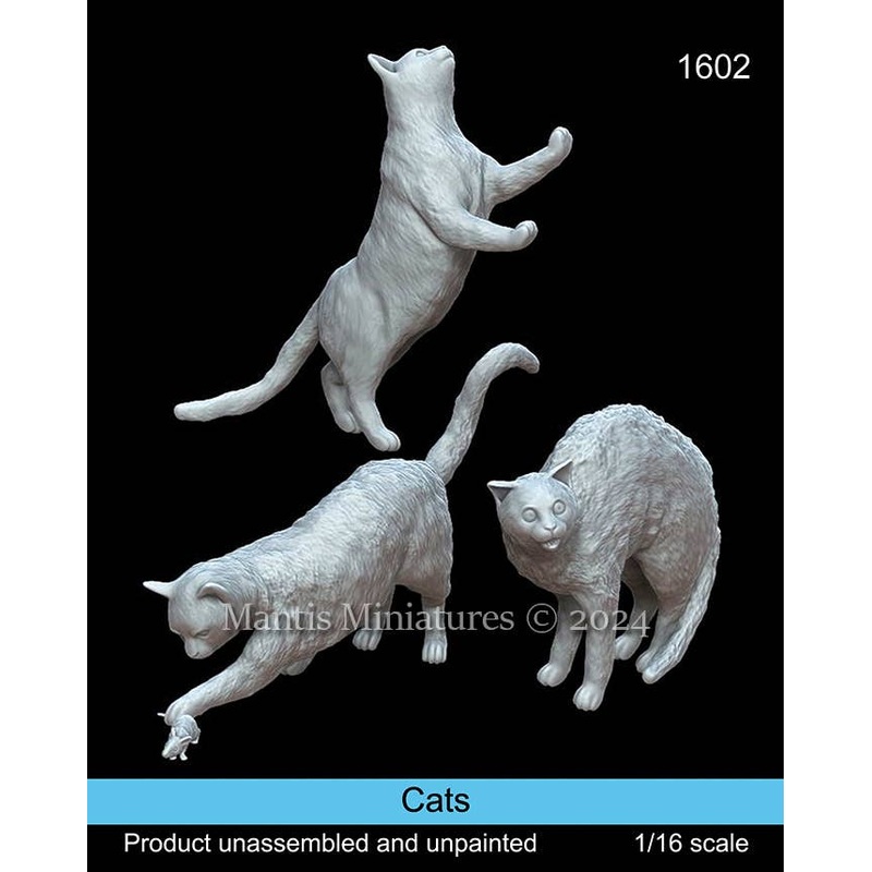 1/16 Animals Set Cats