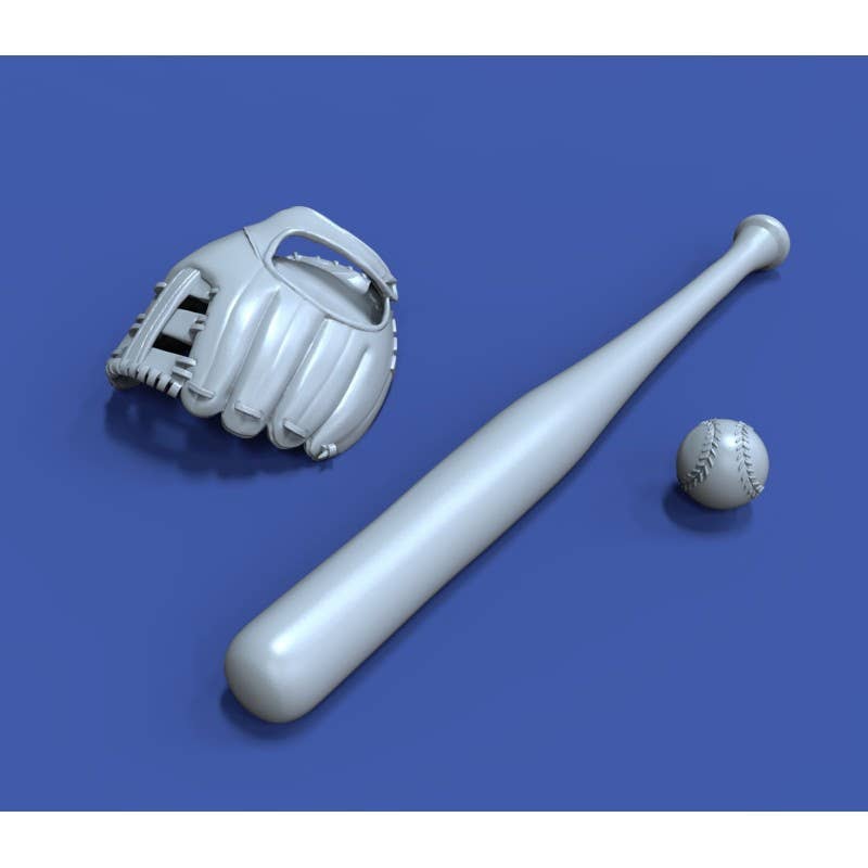 1/16 Baseball accessories set (3D printed)