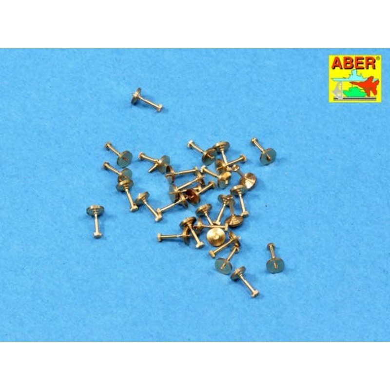 1/16 Turned imitation of Hexagonal bolts