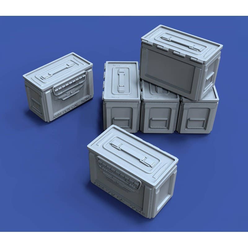 1/16 U.S. 50 Cal. Ammo Boxes