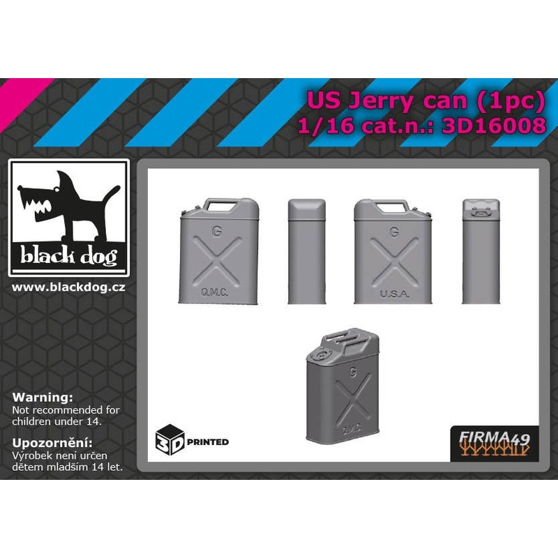 1/16 US jerry can 1pcs