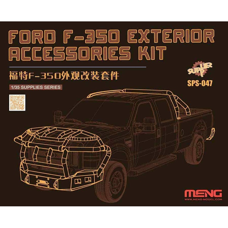 1/24 Ford F-350 Exterior Accessories Kit (Resin)