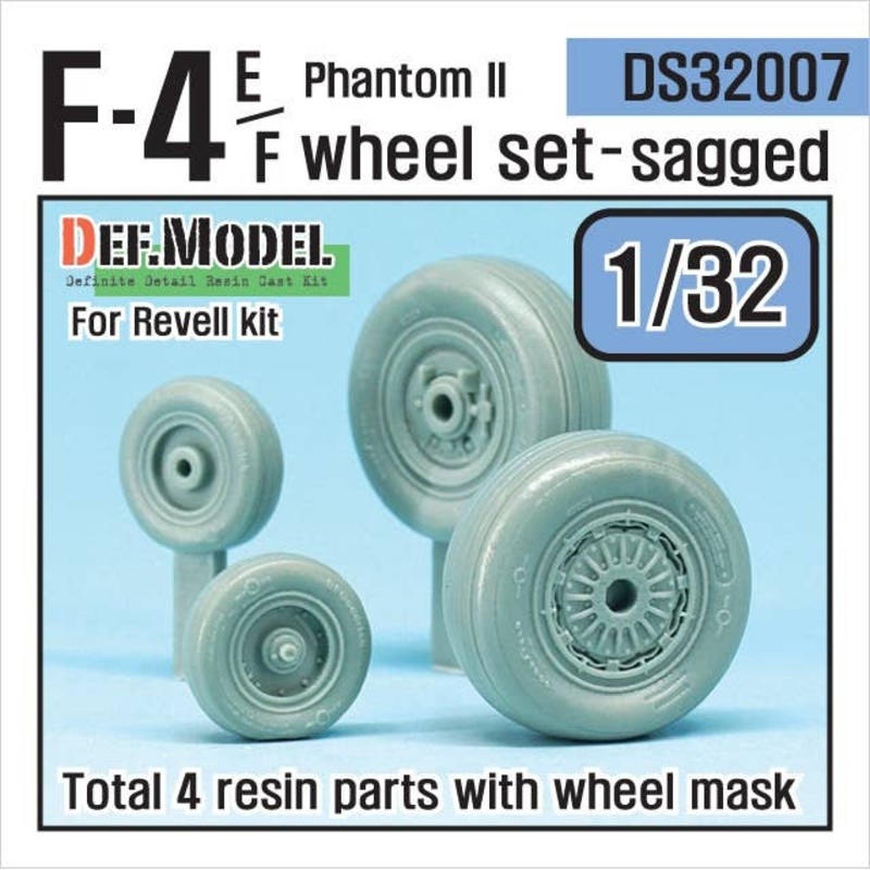 1/32 F-4E Phantom II Wheel Set (Revell)