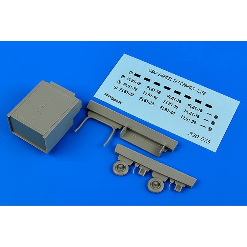 1/32 USAF 2-Wheel Tilt Cabinet - Late