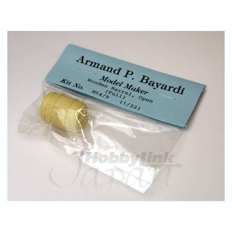 1/32 Wooden Barrel, Closed (Full)