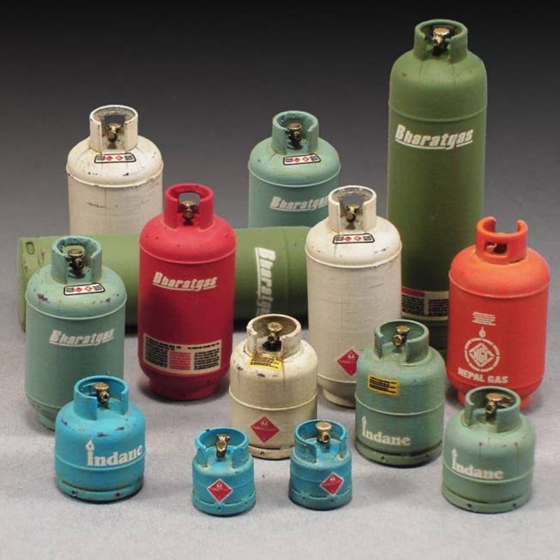 1/35 Gas Tank Various Size Set