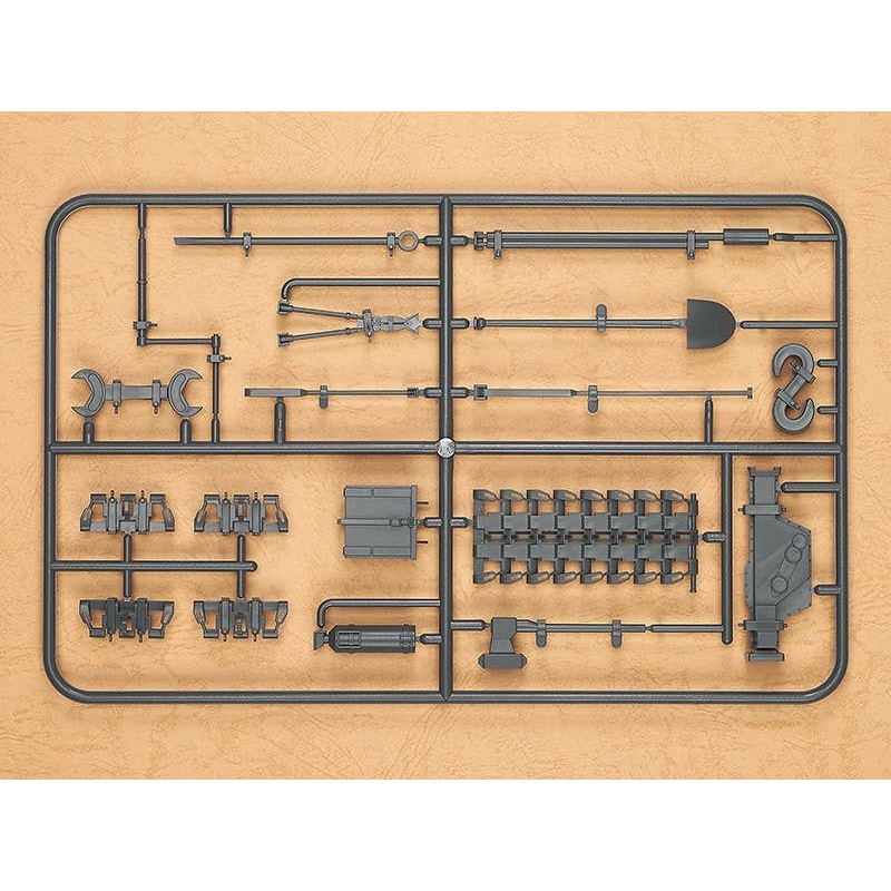 1/12 figma Vehcles Panzer IV Type Ausf D Outside Accessories Set