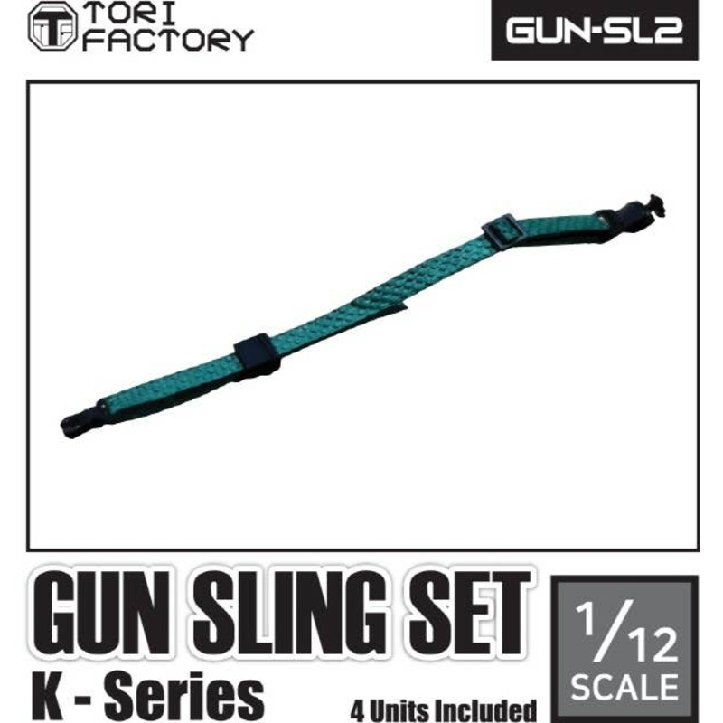 1/12 Gun Sling Set K Series (4 Pieces)