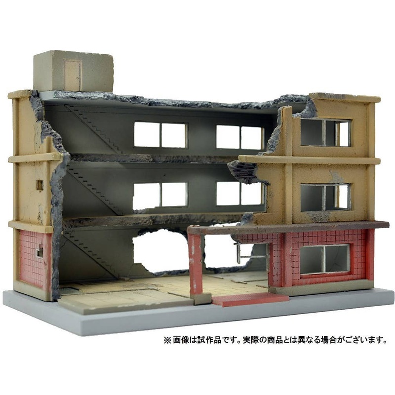1/144 DCM03 Dio-Com Destroyed Building B