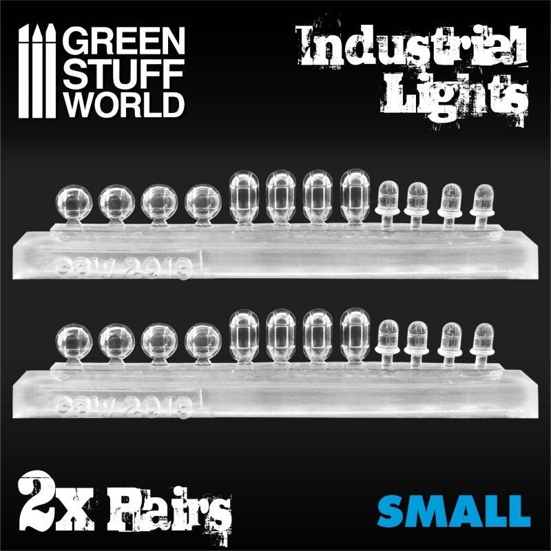 24x Resin Industrial Lights Small