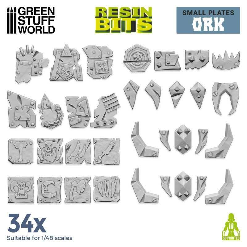 3D Print Set - Small Ork Plate
