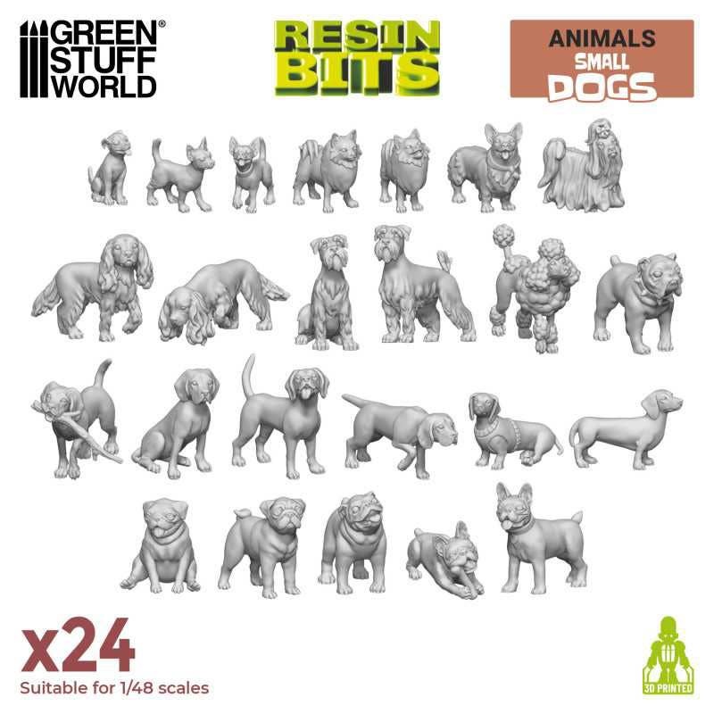 3D printed set - Small Dogs