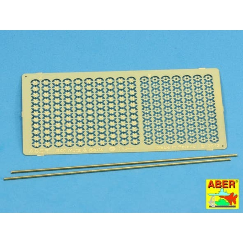 Hexagonal Bolts & Nuts 1.5mm (for 1/16 size)