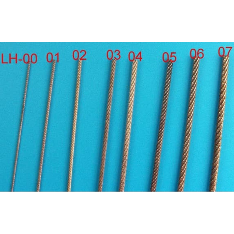 Metal Cable Set 8 Types Each (1 x 500mm LH-00 - LH-07)