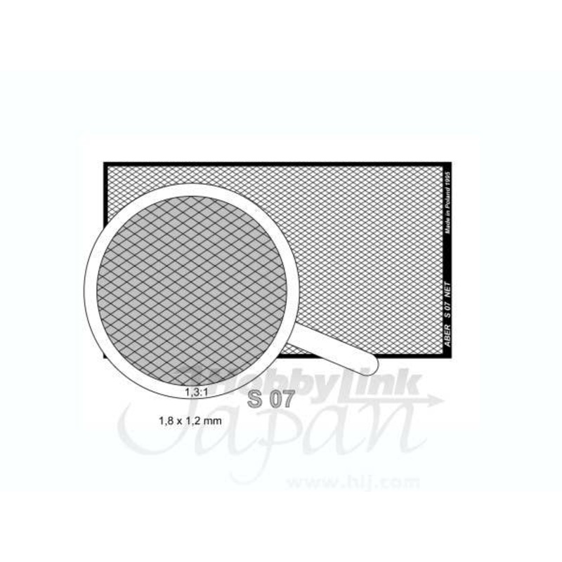 Nets and Drilled Plates Set 7 (80x45mm)