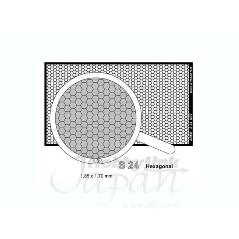 Nets Interlace Look and Hexagonal Set 24 (80x45mm)