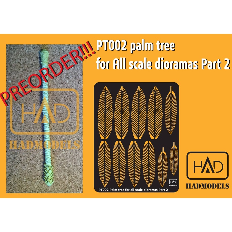 Palm Tree Part 2 with Photo-Etched Part