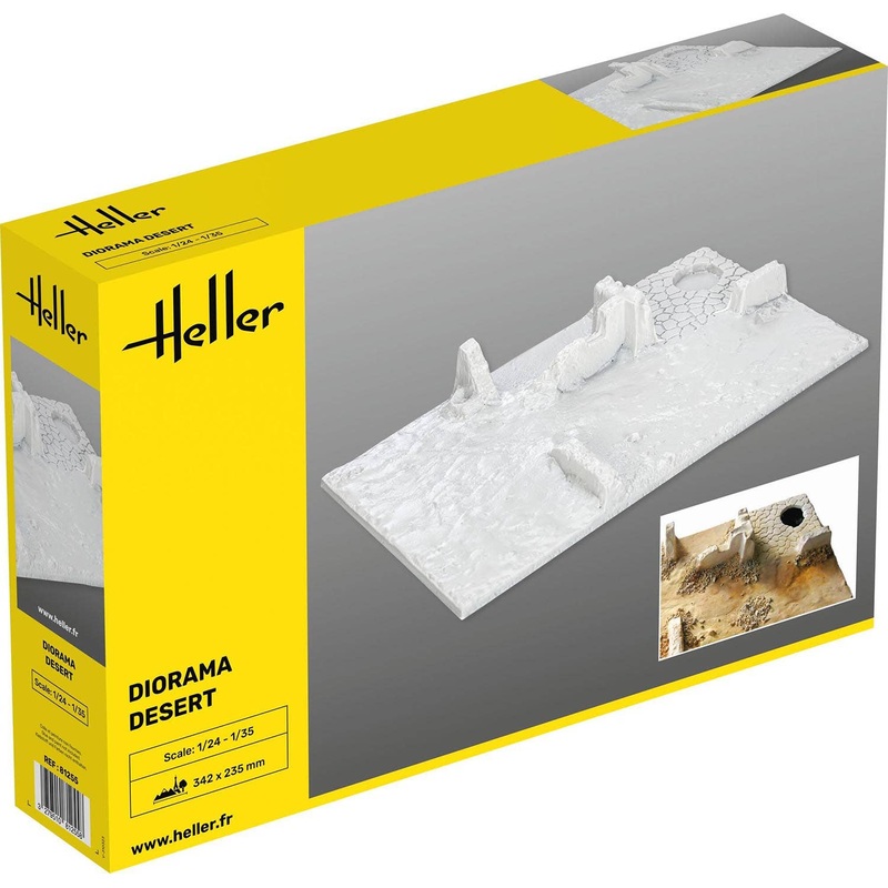 Scenery Base Desert Area 342 x 235mm (1/24 - 1/35)
