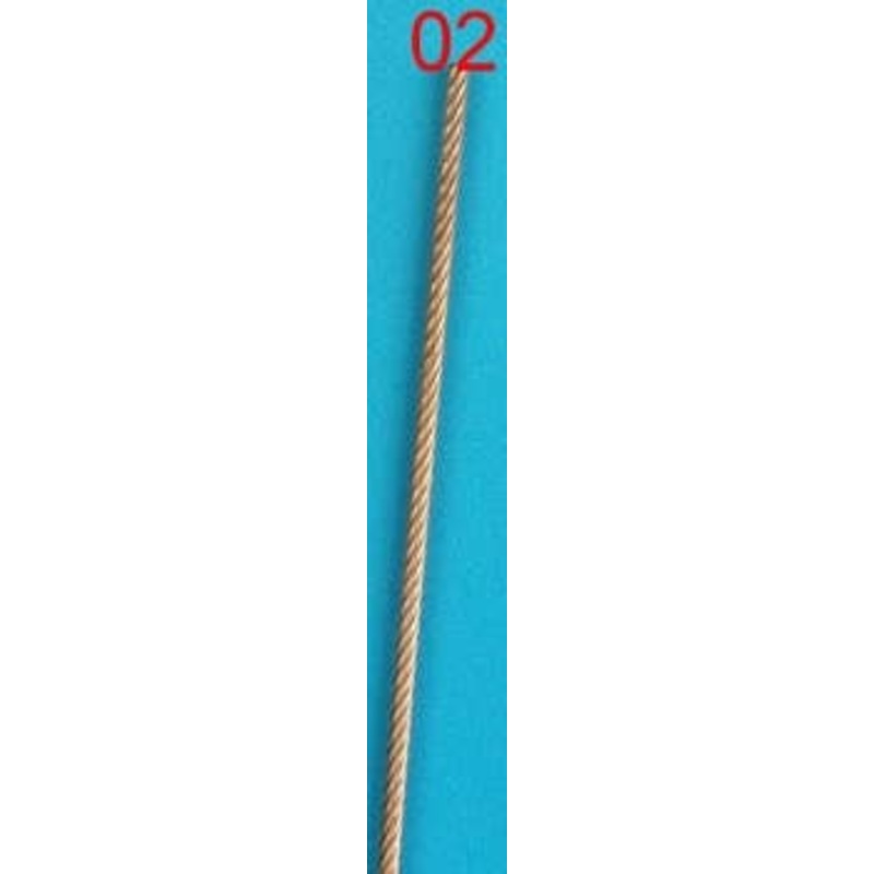 0.75mm Metal Cable Set, 50cm Long