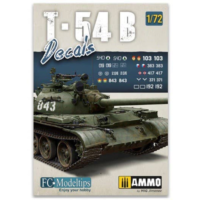 1/72 T-54B Decals