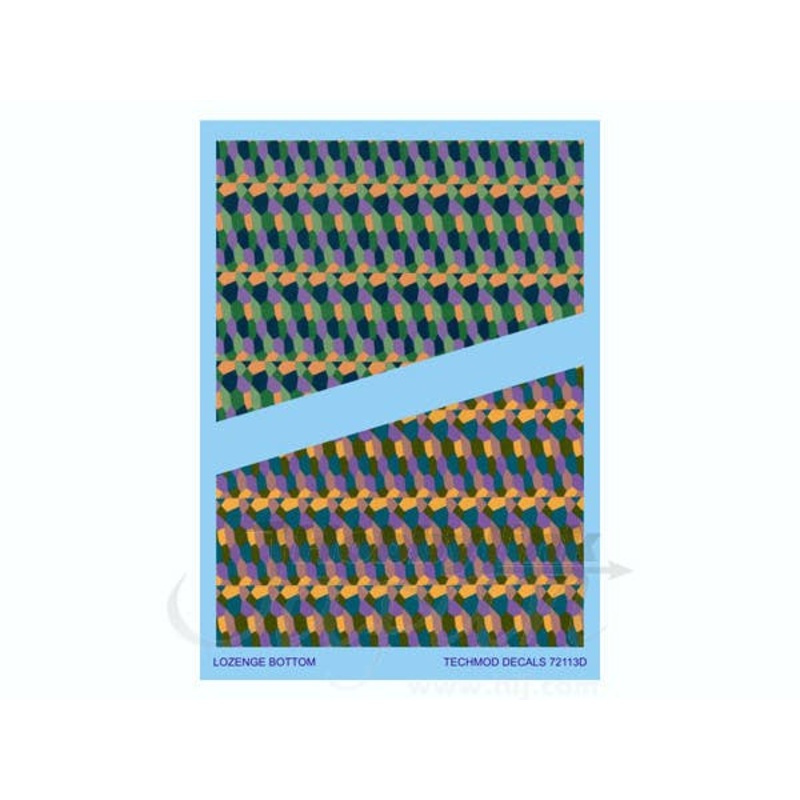 1/72 WW.I Lozenge 5 colors (2 sheets)