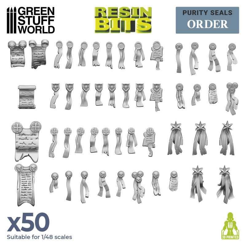 3D Print Set - Purity Seals Order (50 Pieces)
