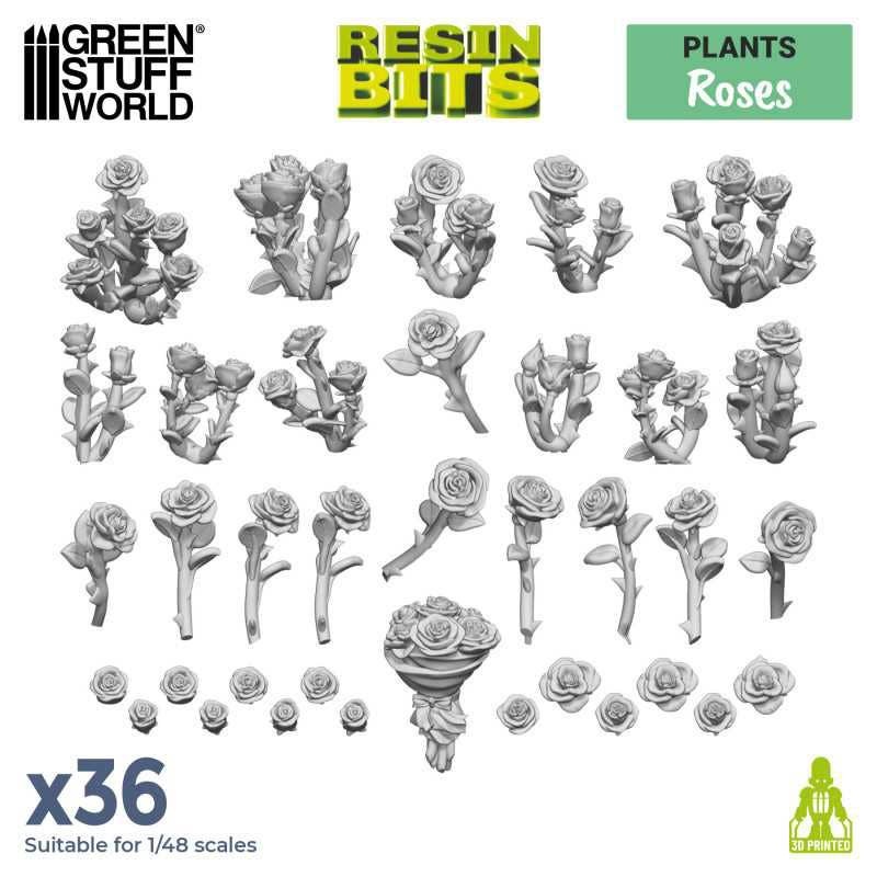3D Print Set - Roses