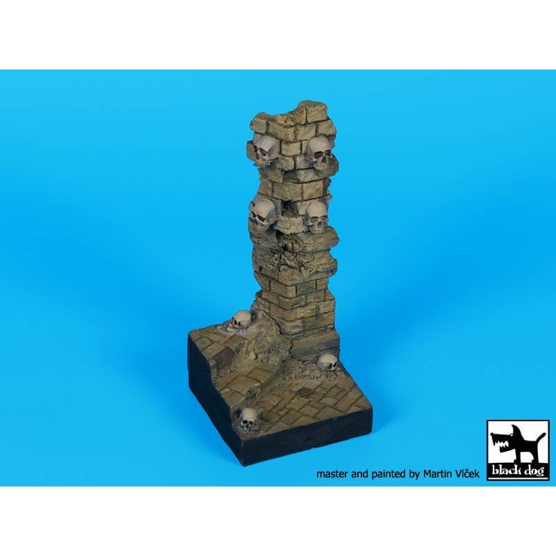 Corner with Skulls Base