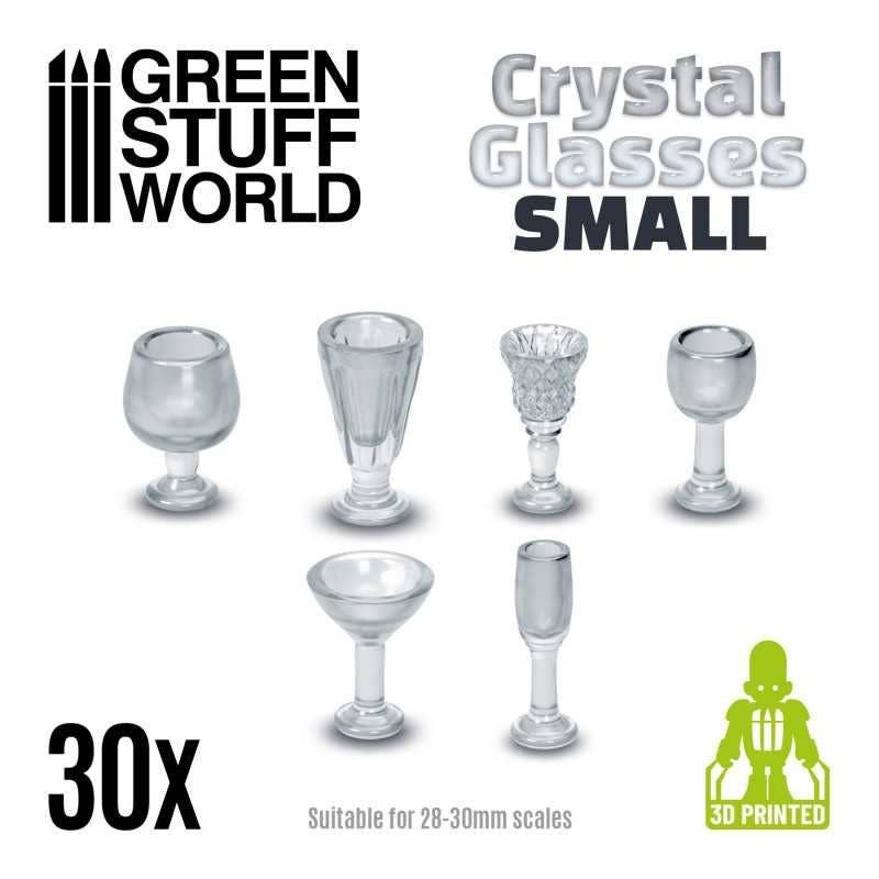 Crystal Wine Glass S size Set (30 pieces)