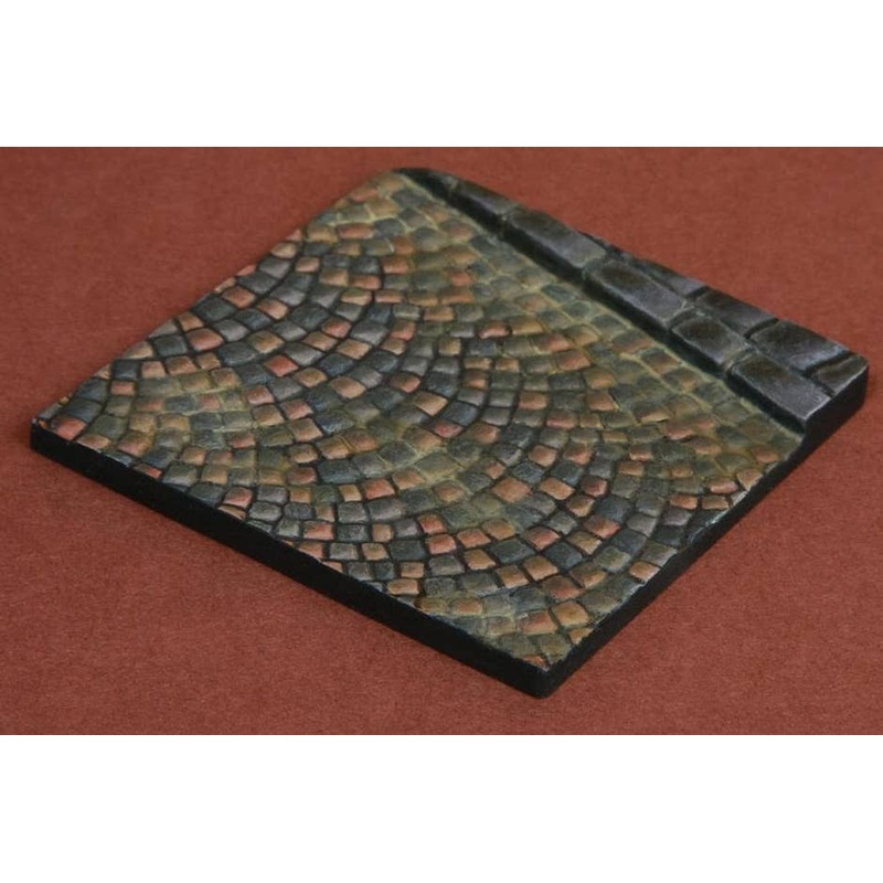 Resin Vignette Base (cobblestone) #3 for 1/35-1/32