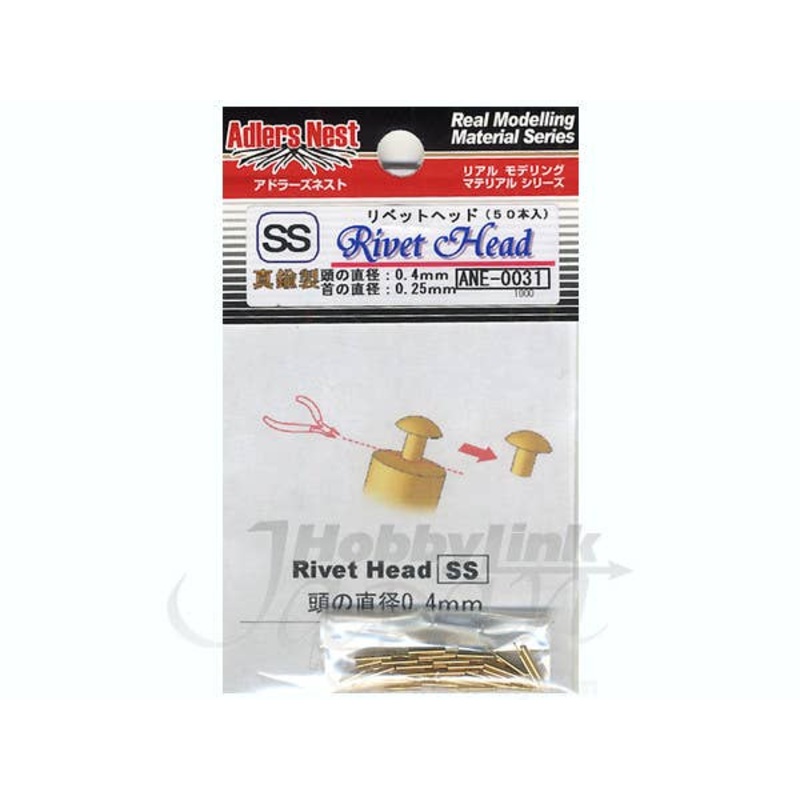 Rivet Head SS (50pcs.)