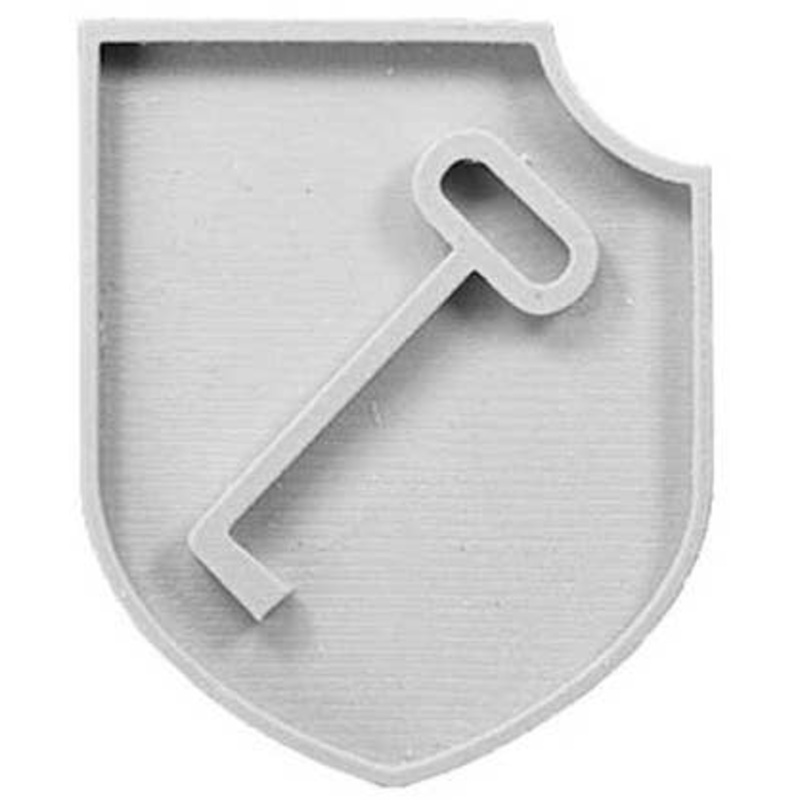 WW.II German 1st SS Armored Division Leibstandarte SS Adolf Hitler Plate