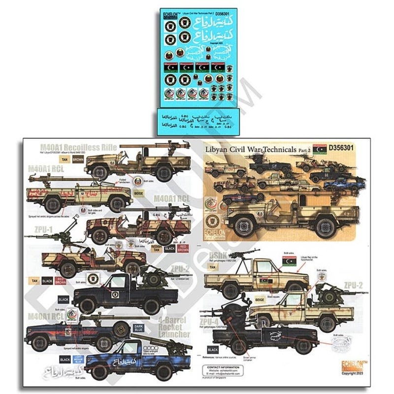1/35 Libyan Civil War Militia Technical Part 2