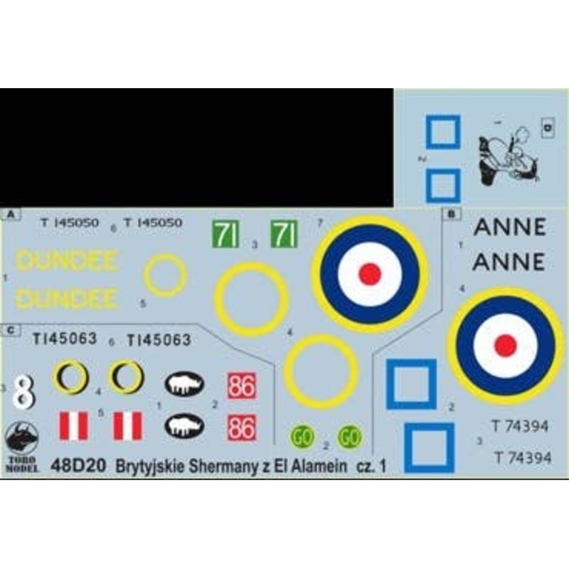 1/48 British Sherman Tanks at Alamein Vol.1