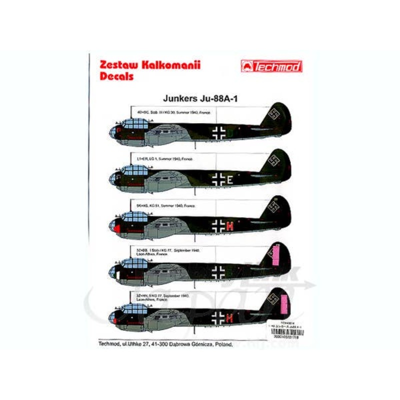 1/48 Junkers Ju-88 A-1