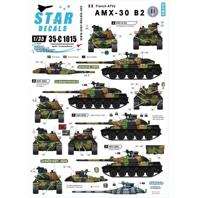 1/35 French AMX-30 B2 French Cold War & Modern