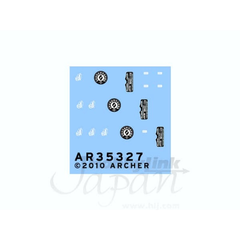 1/35 H.D. Motorcycle Instruments and Data (for MIniArt)