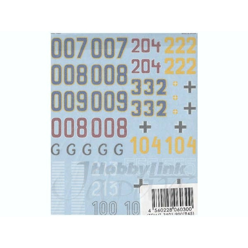 1/35 King Tiger Heavy Tank Decals