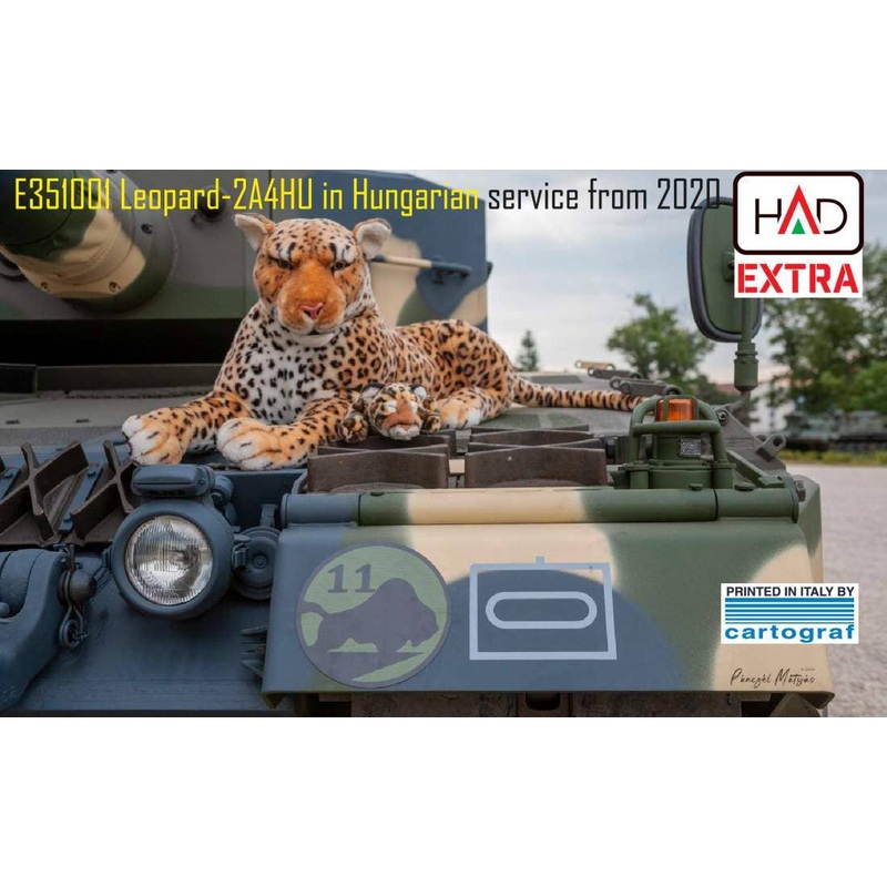 1/35 Leopard-2A4HU in Hungarian service from 2020 decal