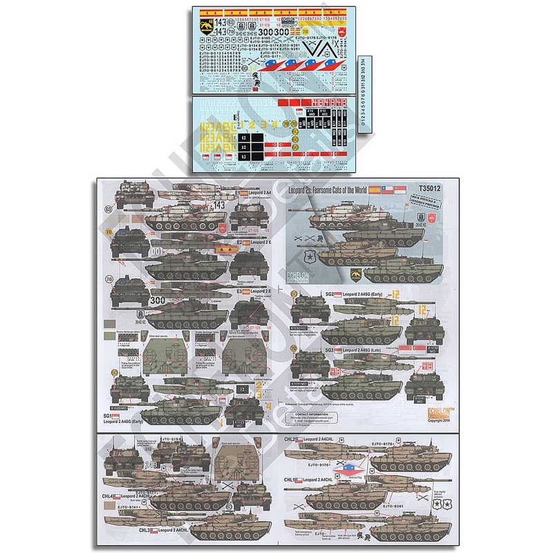 1/35 Leopard 2s: Fearsome Cats of the World