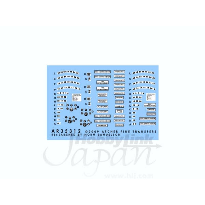 1/35 M8 Light Armored Car Instruments and Placards (for Tamiya 35228)