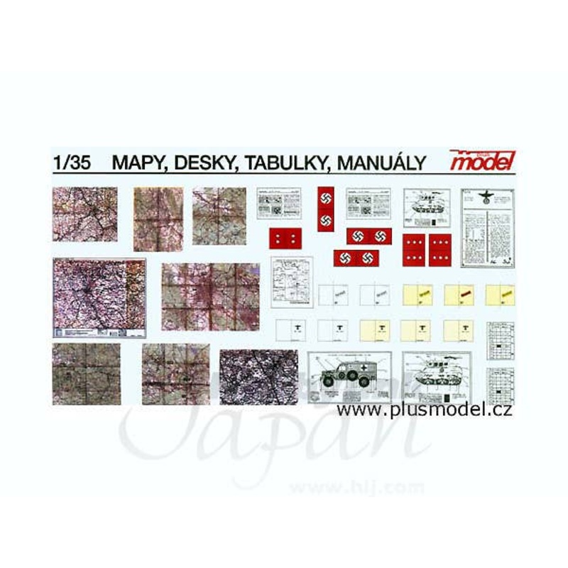 1/35 Maps, Boards, Manuals
