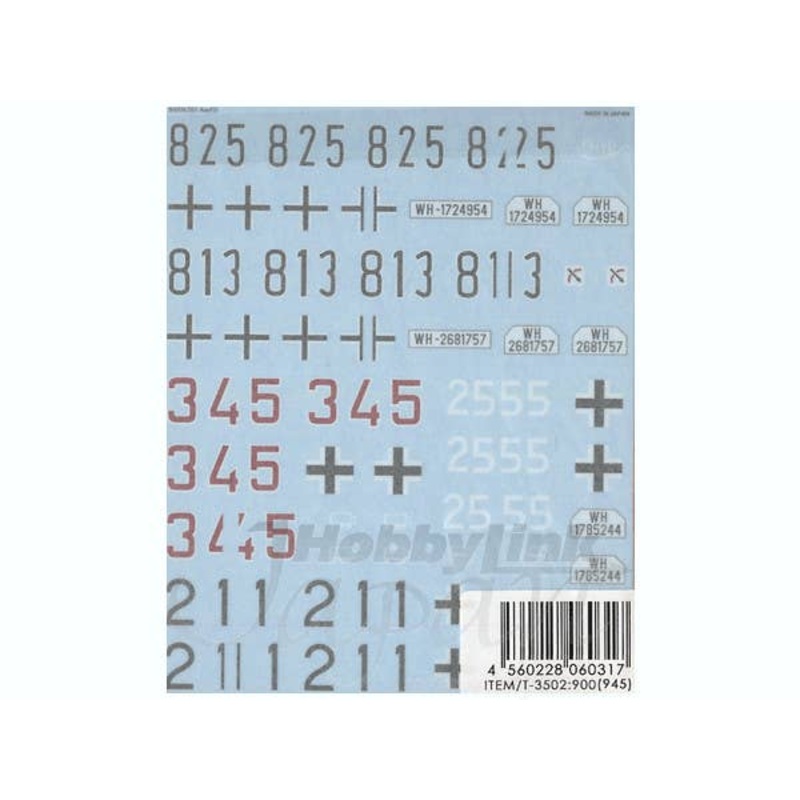 1/35 Sd.Kfz.251 Ausf.D Halftrack Decals