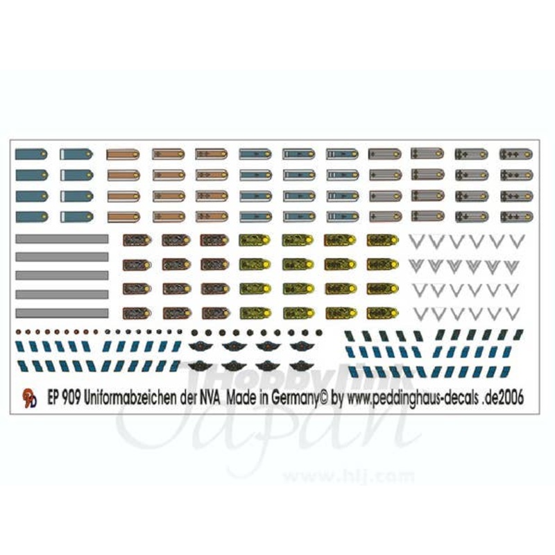 1/35 Uniform Markings for Eastern German Troops