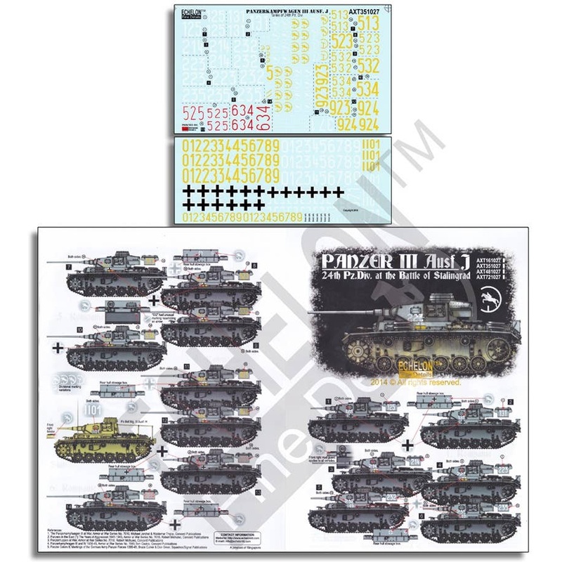 1/35 24th Pz. Div. Panzer IIIs Battle of Stalingrad