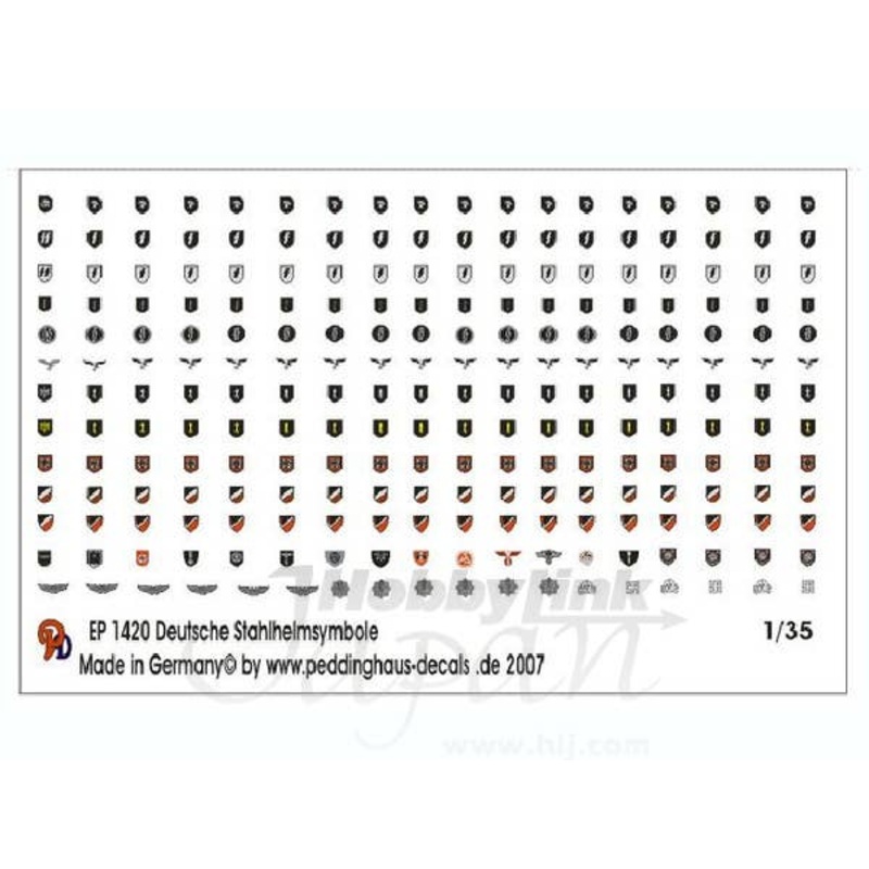 1/35 German Army Helmet Markings