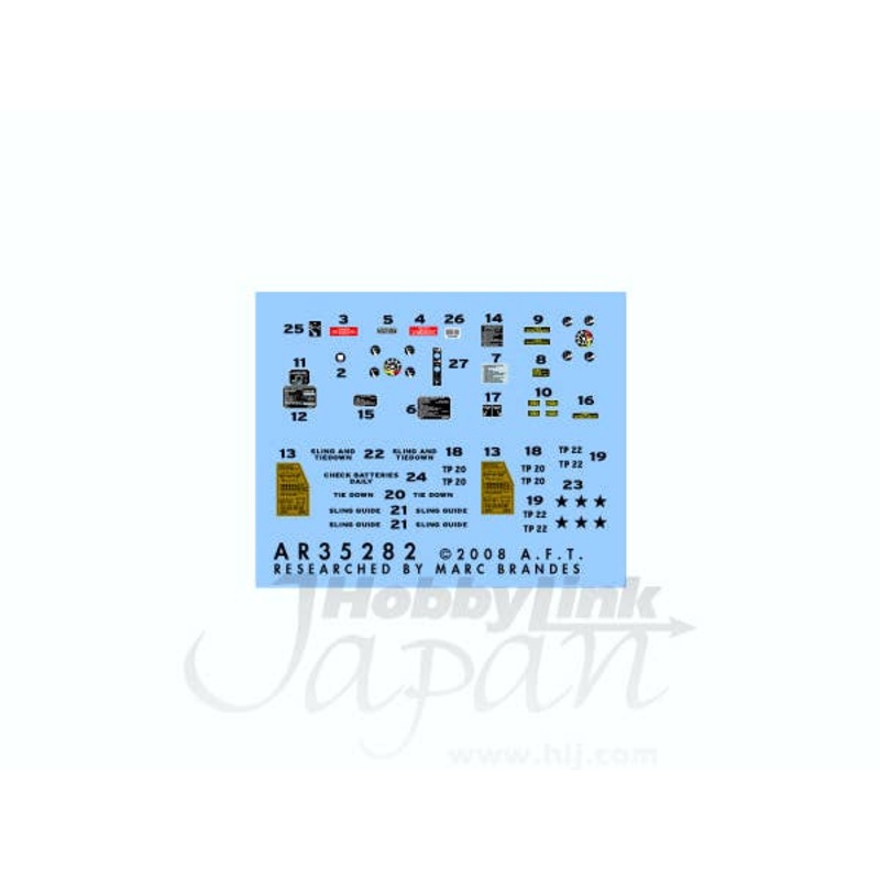 1/35 Humvee Instruments and Placards
