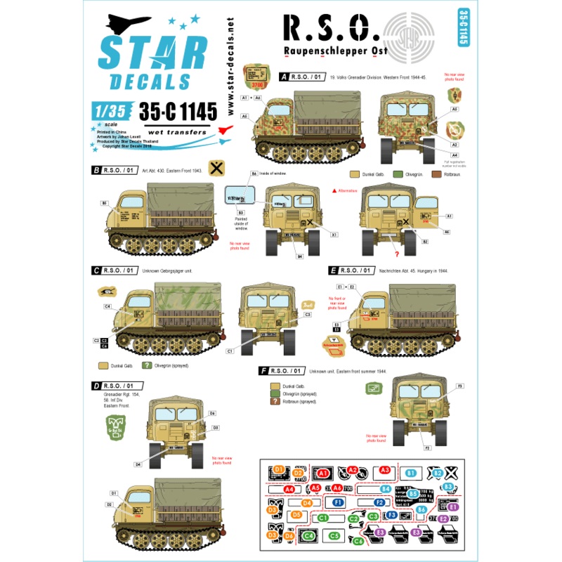 1/35 R.S.O.Raupenschlepper Ost R.S.O./1
